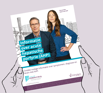 Brochure met informatie over acute hepatische porfyrie